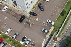 Carro foge de abordagem policial e minutos depois é localizado pelo falcão em Araucária