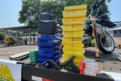 PM prende casal com mais de 72 kg de drogas em Assis Chateaubriand