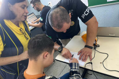 PCPR na Comunidade leva serviços gratuitos para alunos em escolas especiais na Capital