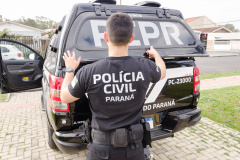 PCPR prende três suspeitos de duplo homicídio, sequestro e tortura em Guaíra