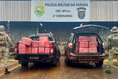 Em operações distintas BPFron e Polícia Federal desarticulam arsenal do crime em Guaíra