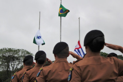 Polícia Militar realiza solenidade alusiva ao Dia da Bandeira Nacional