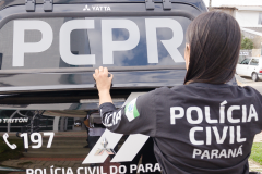 PCPR prende suspeito de ameaça e lesão corporal contra a companheira em Campo Mourão