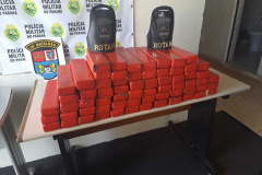 PMPR apreende quase 50 kg de maconha em Londrina