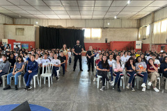  PCPR ministrou palestras sobre violência e cibercrimes para 3,7 mil pessoas em novembro