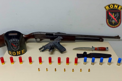 PMPR apreende mais 3 armas de fogo na Operação Ezequiel 37 em Paranaguá