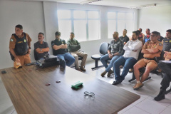 Plano de enfrentamento para o crime é discutido em reunião com a presença do secretário da Segurança Pública em Paranaguá