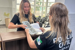 Perda de placa de veículo em alagamento deve ser registrada na Polícia Civil