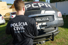 PCPR prende suspeito de latrocínio em menos de 24 horas após o crime em Campina Grande do Sul