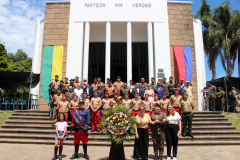 PMPR participa de solenidade militar em alusão aos 130 anos do Cerco da Lapa