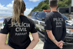 PCPR prende homens por furto de celular minutos após o crime em Guaratuba