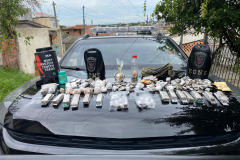 Serviço de Inteligência da Rone descobre ponto de tráfico no bairro Parolin