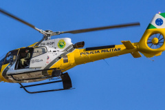 Em ação conjunta, PMPR realiza transporte aéreo de órgão para transplante