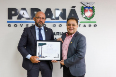Secretaria de Estado da Segurança Pública recebe Menção Honrosa pelos 86 anos de fundação no Paraná