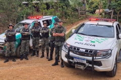 Polícias Militares do Paraná e São Paulo realizam operação integrada no Parque Estadual das Lauráceas