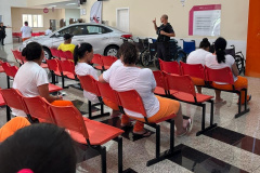 Apenadas da Cadeia Pública Feminina de Goioerê participam de mutirão de mamografias