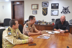 Secretário Hudson participará de livro que conta a história do Corpo de Bombeiros do Paraná