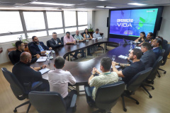 Forças de segurança se reúnem para discutir últimos ajustes da Operação Mulher Segura