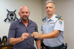 Secretário da Segurança Pública recebe visita de militares do Mato Grosso do Sul