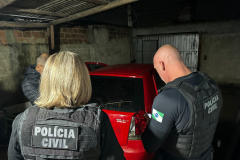 PCPR prende integrantes de grupos criminosos responsáveis por furtos e roubos de cerca de 80 motocicletas