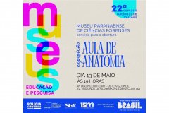 Museu Paranaense de Ciências Forenses participa pela 3ª vez da Semana Nacional dos Museus