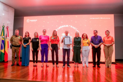 Polícia Científica do Paraná participa de evento sobre o Maio Laranja em Maringá