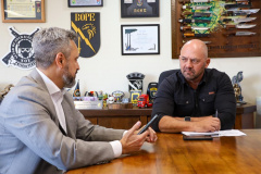 Secretário de segurança se reúne com deputado estadual Fábio Oliveira