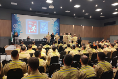 Corpo de Bombeiros promove capacitação sobre técnicas de combate a incêndios