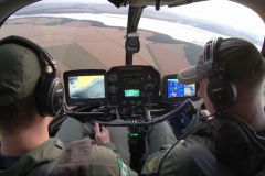 Sensor de helicóptero da PM encontra mulher desaparecida em Guaíra