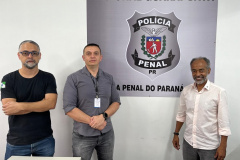 Polícia Penal do Paraná promove conscientização sobre doação de sangue na Campanha Junho Vermelho