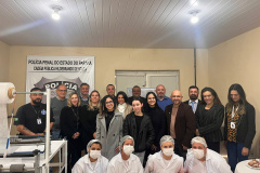 Polícia Penal do Paraná inaugura Fábrica de Absorventes em unidade prisional de Ponta Grossa