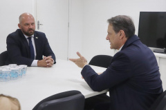 SESP realiza visita institucional ao secretário da SEAP 