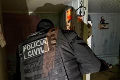 PCPR cumpre 32 mandados contra o tráfico e comércio ilegal de armas nos Campos Gerais