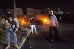 Simulado da PM de combate ao "novo cangaço" movimenta madrugada em Ponta Grossa