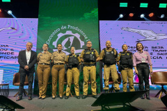 PMPR realiza palestra sobre o Programa Mulher Segura e Patrulha Rural Comunitária 4.0 durante o Encontro Estadual de Produtoras Rurais