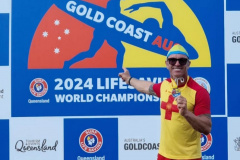 Bombeiro conquista medalha inédita ao Paraná no Mundial de Salvamento Aquático