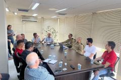 Sesp promove encontro integrado com as Forças de Segurança para discutir a Operação Eleições 2024 