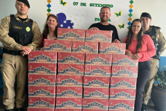 PMPR realiza 2ª edição do torneio de pesca e doa 700 litros de leite a Instituições da região de Loanda e Porto Rico/Pr