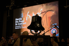 Heróis do Fogo: show da banda do Corpo de Bombeiros abre comemorações de aniversário