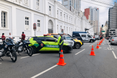 PMPR participa de simulado de crise em shopping de Curitiba