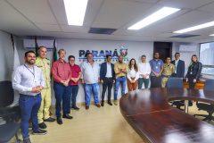 Secretário Hudson se reúne com comitiva de Castro