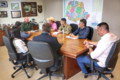 Secretário Hudson recebe comitiva de Colorado