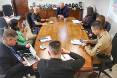 Secretário recebe prefeito e primeira dama de Pitanga