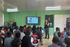 Polícia Penal do Paraná combate a violência contra crianças e adolescentes em mobilização nacional da Operação Hagnos