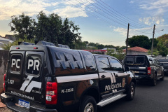 PCPR e PF prendem homem por receptação em operação que investiga roubos de 120 veículos