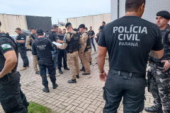 PCPR e PMPR realizam operação contra organização ligada ao tráfico de drogas em Pinhais