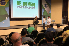 Novembro Azul: SESP reúne servidores para palestras sobre saúde e combate à violência contra a mulher