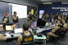 Treinamento da PMPR contra crimes violentos em Curitiba será remarcado para 2025