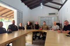 Representantes da Sesp e das polícias Civil e Militar ajustam estratégias para o Verão Maior Paraná