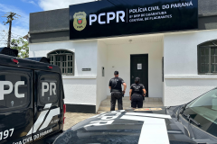PCPR prende homem em flagrante por ameaça e tentativa de lesão contra esposa em Guaratuba